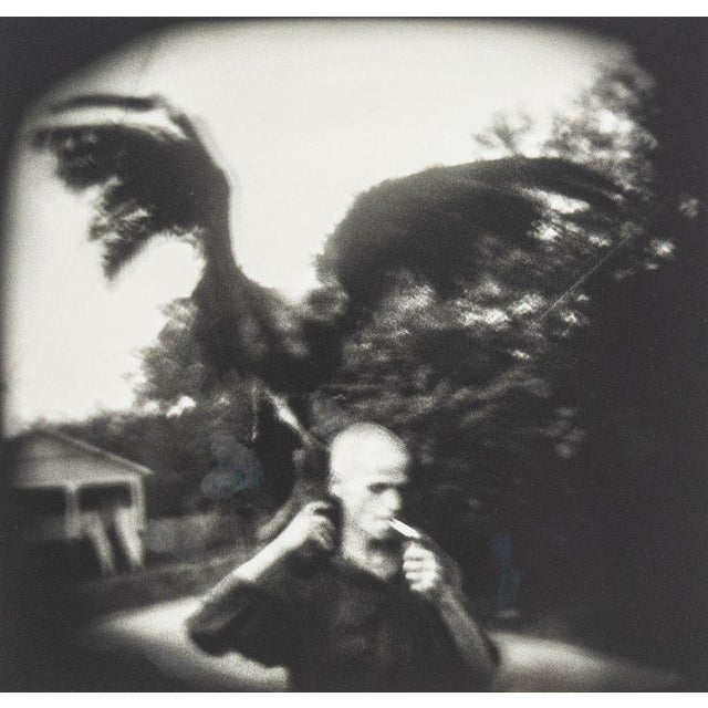 Michael Ackerman (American, b. 1967), "Cabbagetown", Gelatin Silver Print, 1997, apparently unsigned, ebonized wood frame....