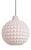 Space Age White Opaline Glass Spherical Pendant Light, 1960s For Sale
