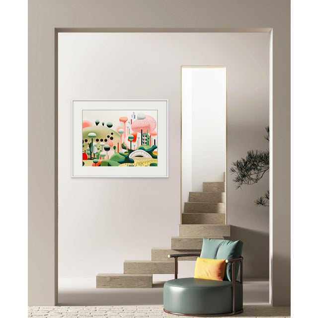 'Landscape' in the Style of Yayoi Kusama Limited Edition Fine Art Print by Diane Grant Studio. Edition of 15 *All rights...