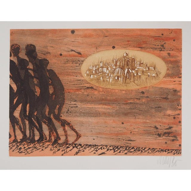 Lars Bo, Abandoned Village, 1975, Etching For Sale - Image 6 of 6