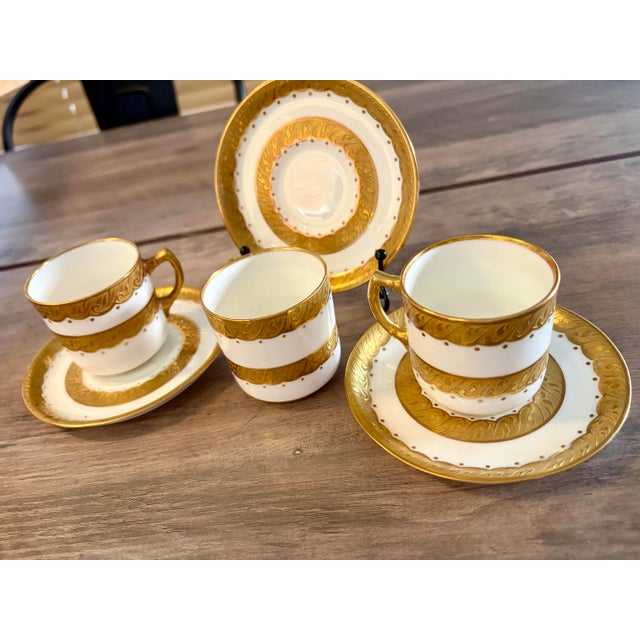 Uncommon and unique pattern! This rare, vintage, and gorgeous Adderlys Ltd. England tea cup and saucer set from 1926...