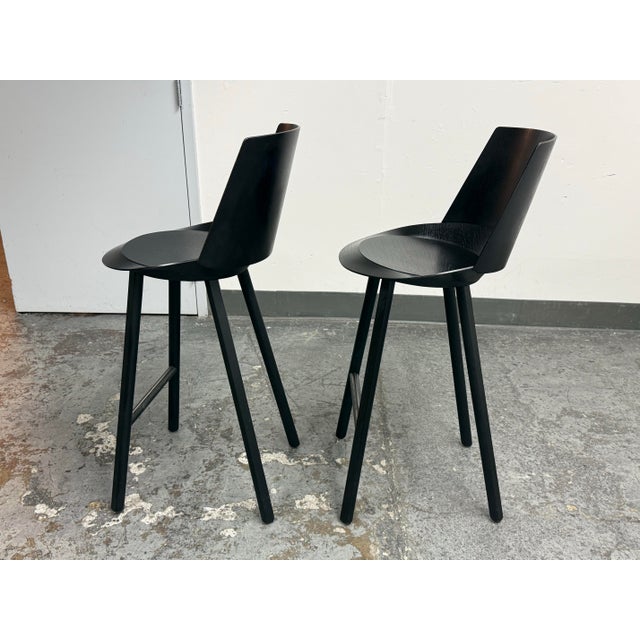 Stefan Diez for E15 Jean Barstools, Pair For Sale - Image 4 of 12