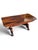 A fine English Regency-period sofa table or partners desk crafted in richly figured rosewood. The broad rectangular top...