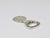 Silvered Brass Bottle Opener Habsburg 2 Florin Coin attributed to Carl Auböck, Austria 1950 For Sale - Image 14 of 18