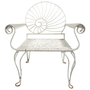 Nautilus Shell Back Arm Lounge Chair