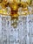 Gold 1960s Mid-Century Modern Chandelier With Teardrops For Sale - Image 8 of 8