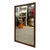 Mid-Century Modern Vintage Mid-Century Modern Wood Frame Wall Mirror. For Sale - Image 3 of 8