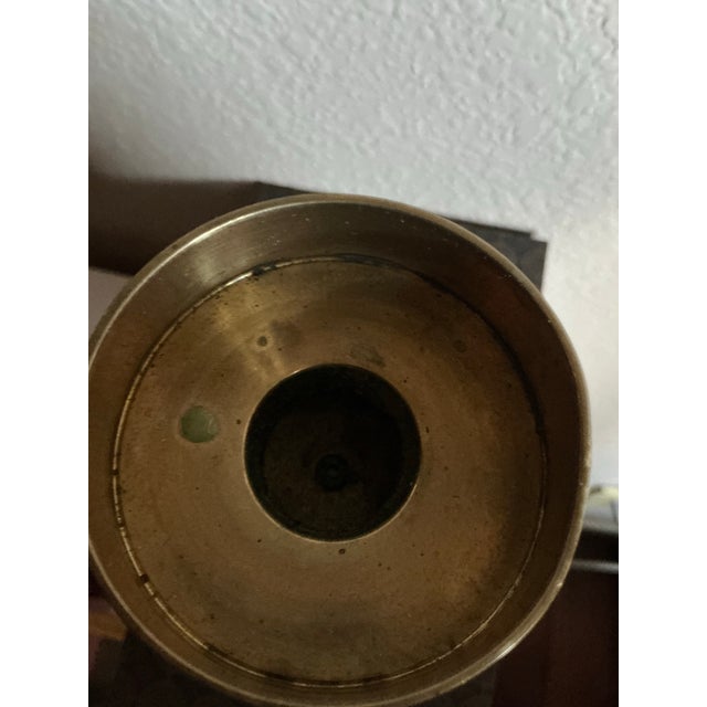 Vintage Brass Sculptural Chalice For Sale In Dallas - Image 6 of 6