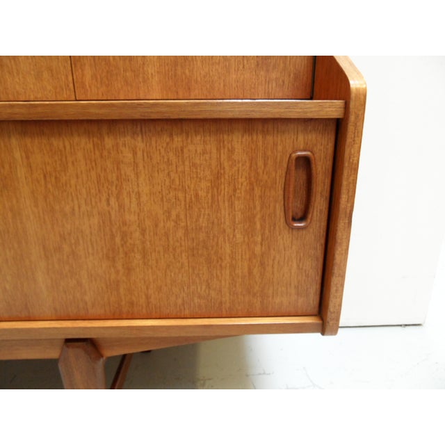 Wood Mid-Century Modern Dutch Oak High Board, 1950s For Sale - Image 7 of 15
