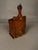 19th Century French Walnut Salt Box With Burl Walnut Drawer, Lift Lid & Brass, Circa 1820 For Sale - Image 4 of 11