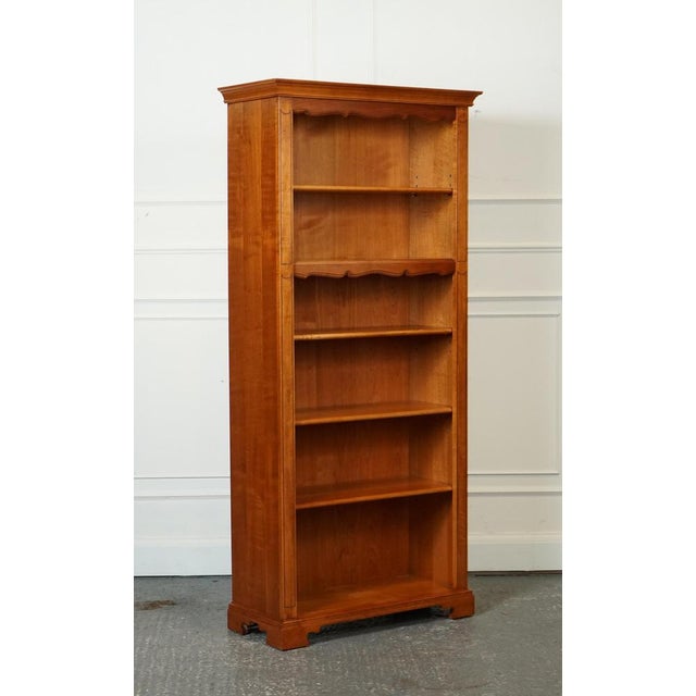 Lovely vintage Tall Open Solid Bookcase with 5 Shelves Made By Younger Furniture London A classic yet stylish design that...