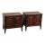 Pair of Mid 20th Century Walnut Nightstands For Sale