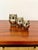 1970s Hollywood Regency Owl Boxes in Silver-Plated Metal, 1960s, Set of 3 For Sale - Image 5 of 5