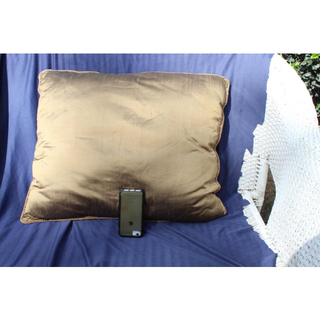 Late 19th Century Antique French Aubusson Pillow For Sale - Image 4 of 7