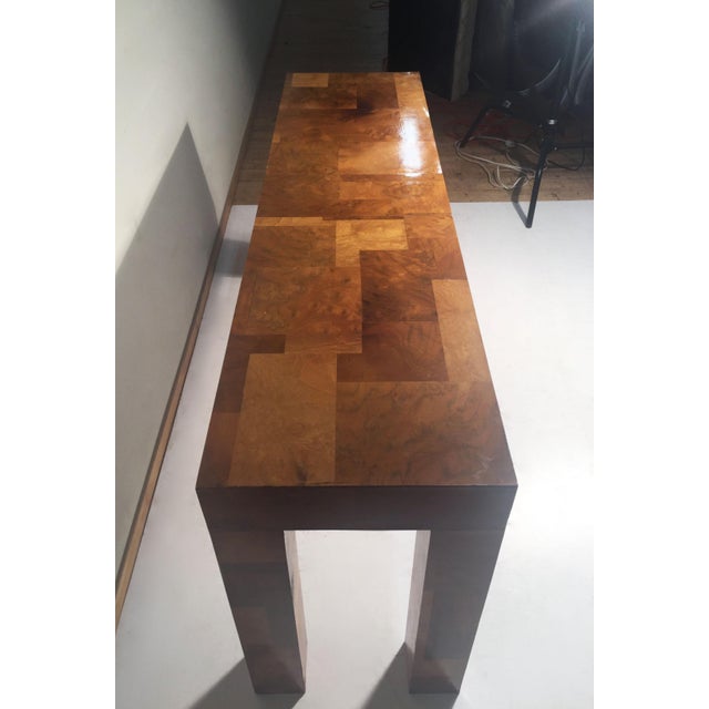 Pair Of Paul Evans Authenticated Cityscape Console Tables For Sale In Chicago - Image 6 of 9
