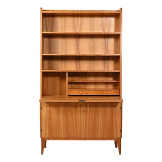 Scandinavian Elm Bookcase, 1930s For Sale
