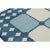 Rug & Kilim’s Contemporary Dhurrie Rug in Blue With White Geometric Patterns For Sale In New York - Image 6 of 7