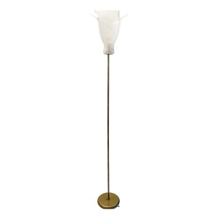 Vintage Floor Lamp by Toni Zuccheri for Venini, 1960s For Sale