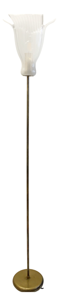 Vintage Floor Lamp by Toni Zuccheri for Venini, 1960s