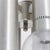 Silver 6-Light Chandelier in Metal and Glass, Italy, 1970s For Sale - Image 8 of 9