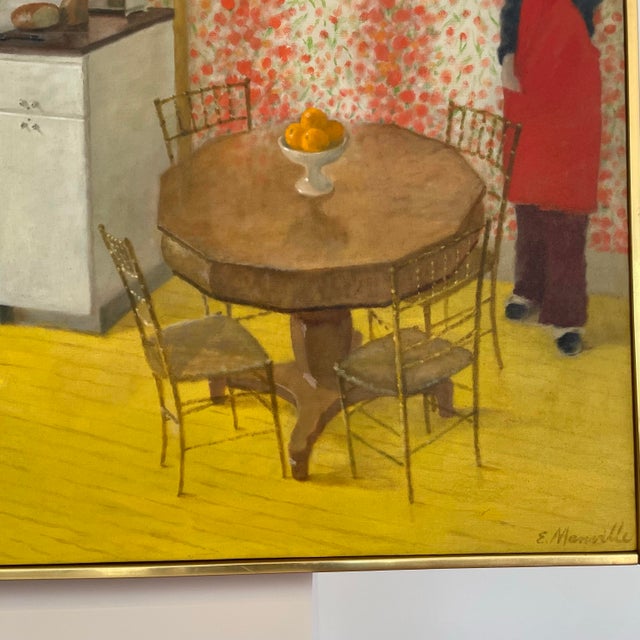 1970s 1970s Elise Manville Painting For Sale - Image 5 of 8