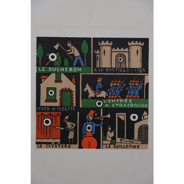 Lucien Boucher, Le conteur, Lithograph For Sale - Image 3 of 6