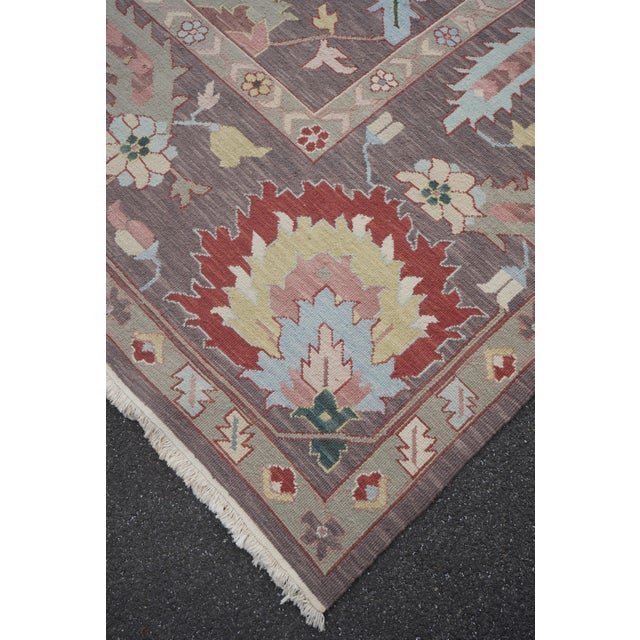 Textile Palatial Approx. 12x18 Geometric Pattern Rug For Sale - Image 7 of 12
