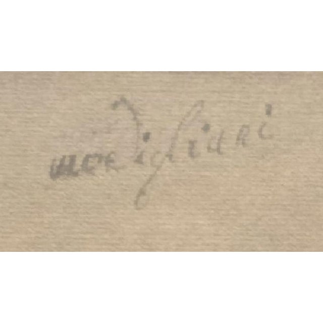 1980s A. Modigliani, Ritratto di Donna con Ciondolo / Portrait of a Woman with Pendant, Lithograph For Sale - Image 5 of 7