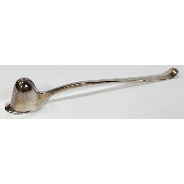 Traditional Vintage Godinger Silverplate Candle Snuffer For Sale - Image 3 of 9