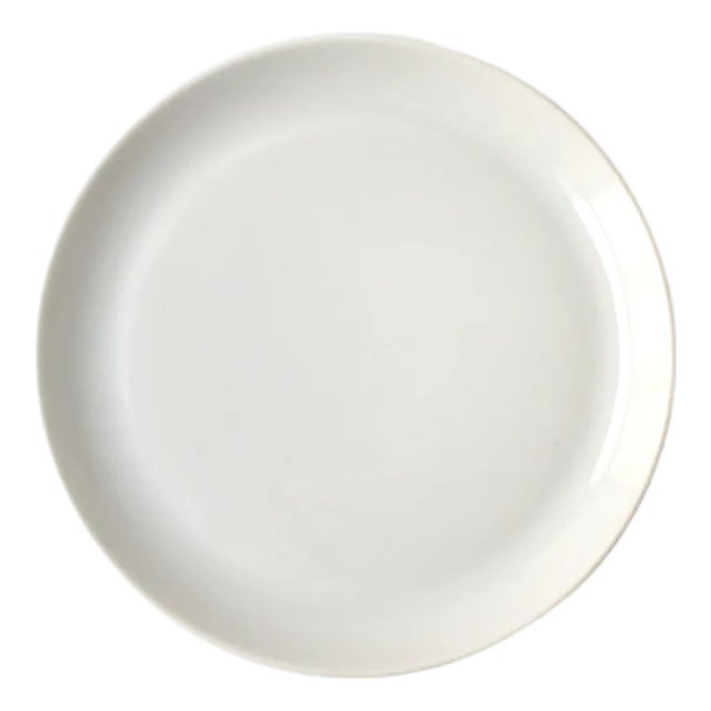 White Porcelain Catchall Dish, German Modernism, Circa 1960s For Sale