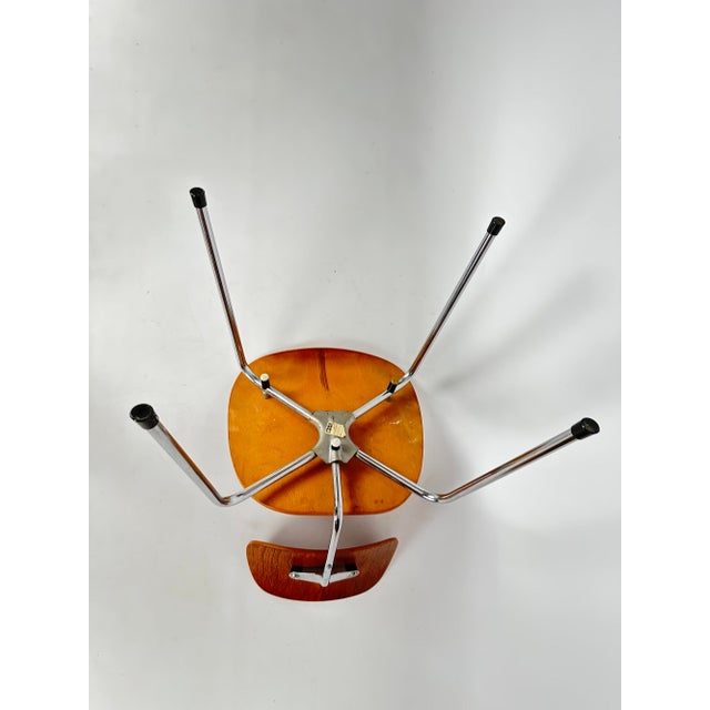 Model SE68 Stackable Chairs by Egon Eiermann, 1960s, Set of 6 For Sale - Image 6 of 8