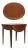 Maitland Smith Mahogany Inlaid 1 Drawer Pembroke Table For Sale