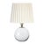 The Giorgio Mini Table Lamp provides a soft, inviting glow through its oyster pleated shade, making it a perfect accent...