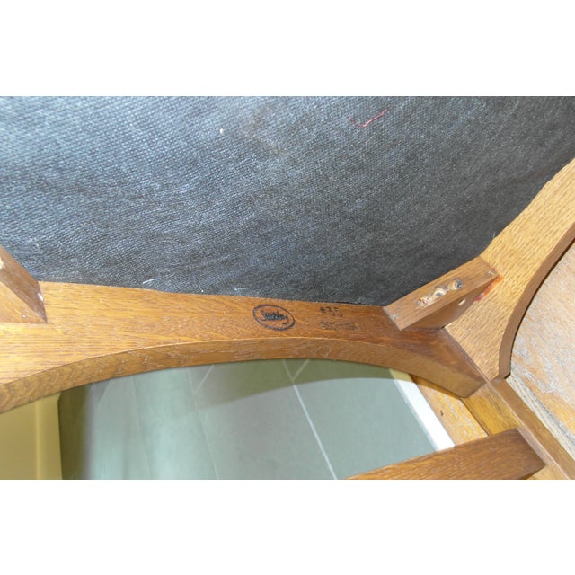 1990s Stickley Quartersawn Oak Rocker For Sale - Image 11 of 13