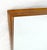 1970s American Walnut Rectangle Wall Mirror For Sale - Image 6 of 7