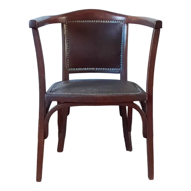 Desk Chair by W. Baumann, 1930s For Sale