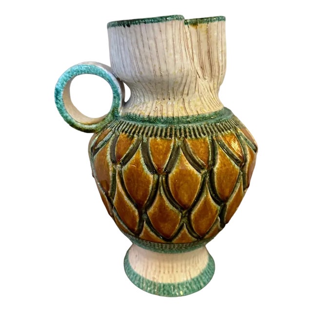 Vallauris Ceramic Pitcher, 1950s For Sale