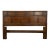 Mid-Century Modern Walnut Headboard, Full/Queen For Sale