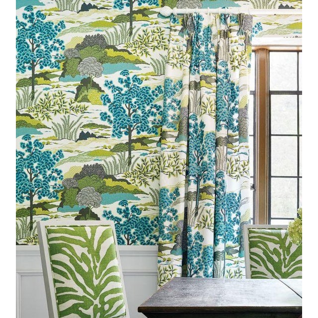 Daintree Wallpaper - Blue | Chairish