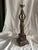 Vintage 1970’s Alsy figural table lamp. Neoclassical style featuring a Grecian motif. Brass construction. Harp and shade...