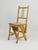 Arts & Crafts Metamorphic Library Steps Folding Ladder Chair, Vienna, Austria, 1900s For Sale - Image 4 of 18