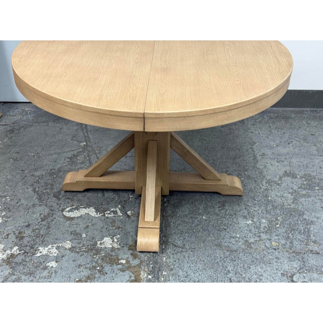 Pottery Barn Benchwright Extension Dining Table, 48 Inch For Sale - Image 9 of 12