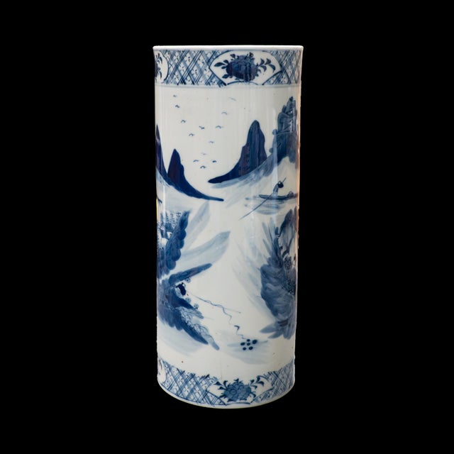 Chinese Early 20th Century Chinese Porcelain Hat Stand For Sale - Image 3 of 4