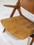 CH28 Lounge Chair in Oak and Cognac Leather by Hans J. Wegner, Denmark, 1950s For Sale - Image 12 of 17