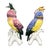 Pair of Italian Chelsea House Vintage Hand-Painted Ceramic Cockatoo Parrot Figures – Hollywood Regency / Tropical Revival For Sale In Houston - Image 6 of 12