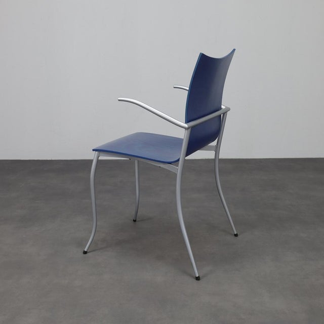 Postmodern Dining Chairs by Karl Friedrich Förster for KFF, 1990s, Set of 4 For Sale - Image 6 of 9