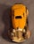 Hubley Manufacturing Company Antique Hubley Terraplane Cast Iron Coupe Toy - 3.75" Orange Streamlined Series For Sale - Image 4 of 18