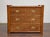 Midcentury Bamboo and Mahogany Chest of Drawers With Campaign-Style Brass Pulls For Sale - Image 4 of 12