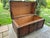 Antique Wood and Iron-Bound Travel Trunk - Rustic Storage For Sale In Philadelphia - Image 6 of 11