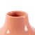 This peach ceramic vase featuring a captivating blend of glossy and matte finishes, is available in three sizes. The...